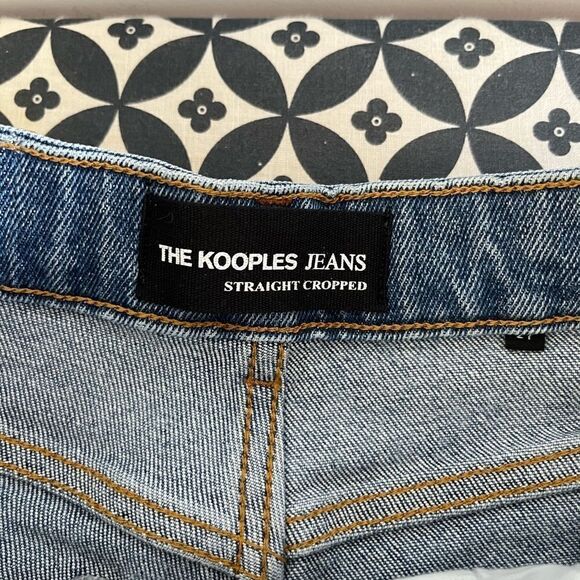 The Kooples Straight Cropped Jeans - Picture 10 of 12